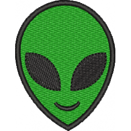 Пришелец зеленая мордочка