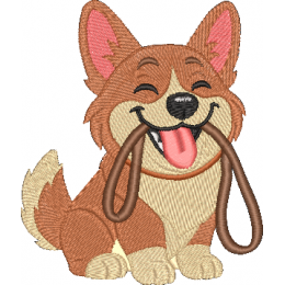 Корги ИИ милый