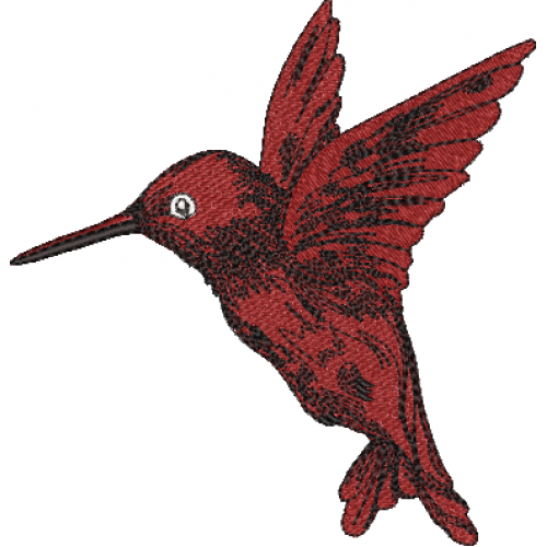 Файл вышивки Колибри в полете