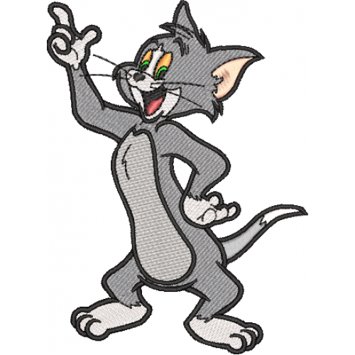 Файл вышивки Том и Джерри милый Том