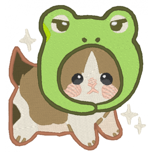 Файл вышивки Котенок в шапке