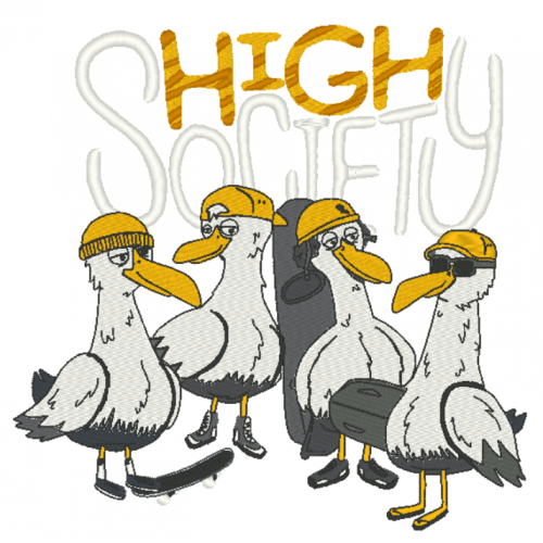 Файл вышивки Пеликаны