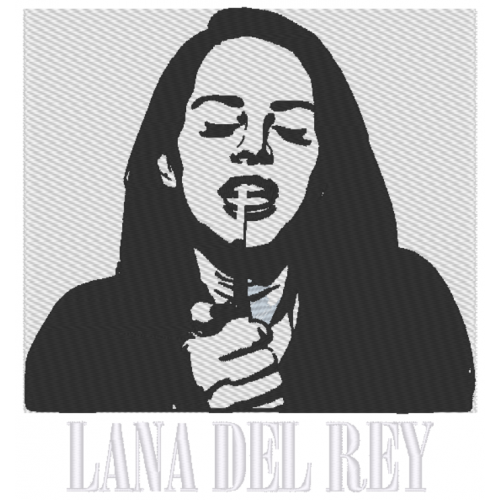 Файл вышивки Lana Del Rey