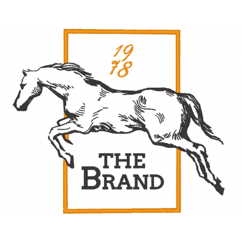 Файл вышивки Лого лошадь