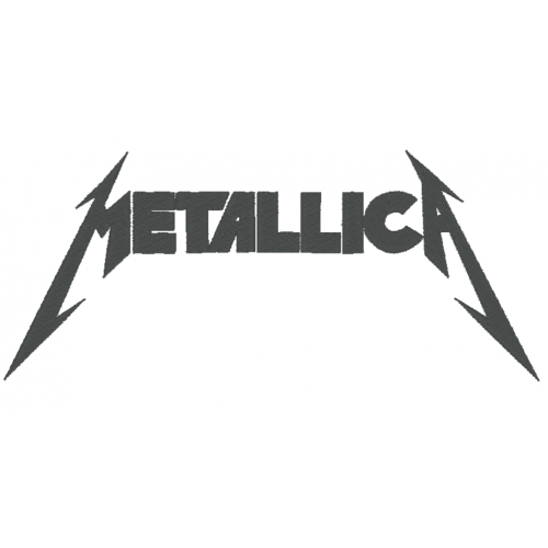 Файл вышивки Metallica группа