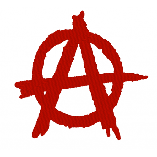 Файл вышивки Знак анархия
