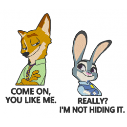 Парный дизайн Зверополис