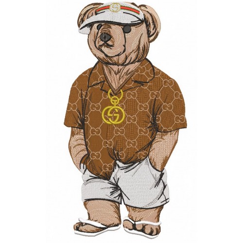 Файл вышивки Мишка Polo Ralph Lauren GUCCI