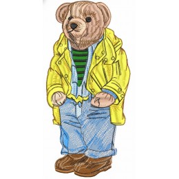 Мишка Ralph Lauren в одежде