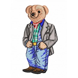 Мишка Ralph Lauren в пиджаке