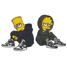 Симпсоны парный дизайн