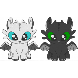 Беззубики парные малыши 