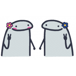 Парный дизайн милые персонажи