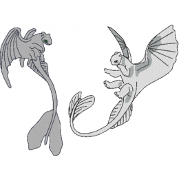 Беззубики парные в полетели 