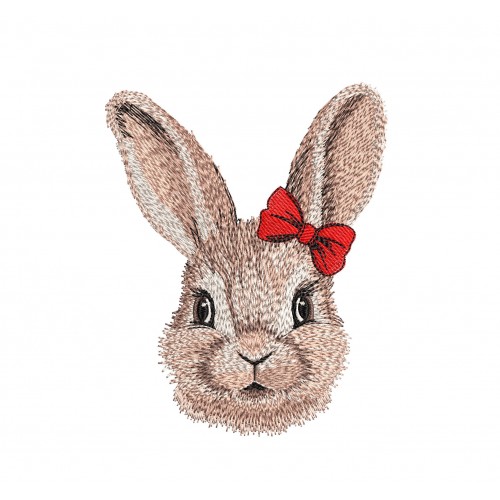 Файл вышивки Кокетливый ушастик