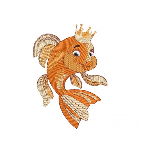 Файл вышивки Рыбка удачи