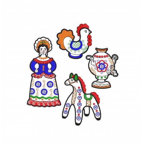 Файл вышивки Дымка 