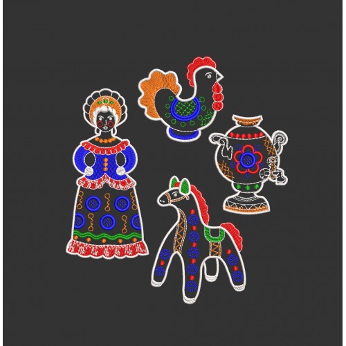 Файл вышивки Дымка 