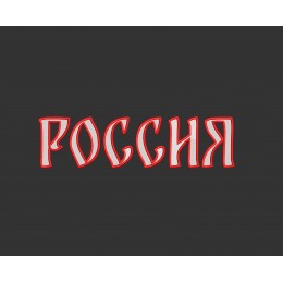 Файл вышивки Россия в стежках