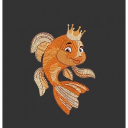 Файл вышивки Рыбка удачи
