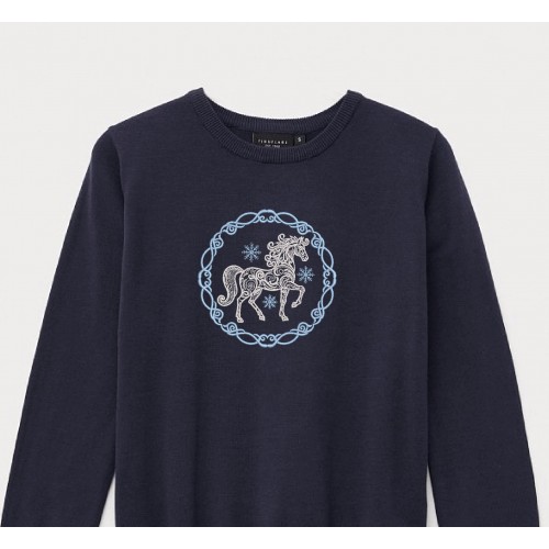 Файл вышивки Снежный конь