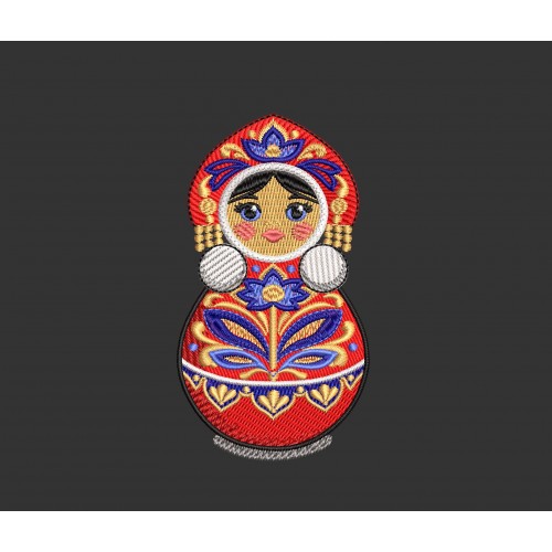 Файл вышивки Княжна-неваляшка