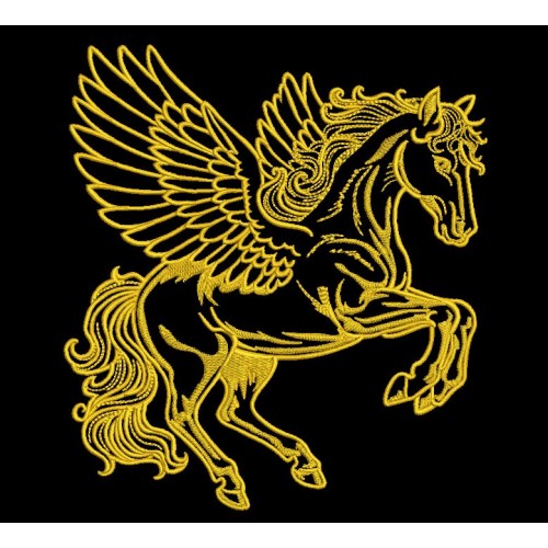 Файл вышивки Пегас 20см