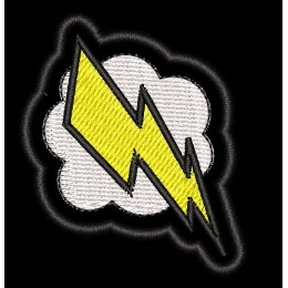 Патч Молния 4*4см