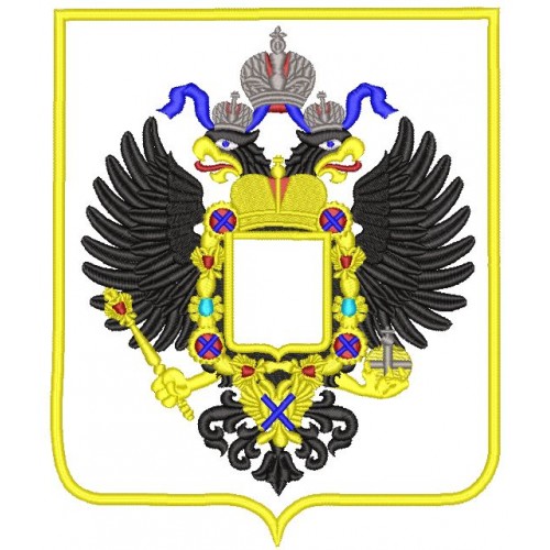 Файл вышивки Герб Российской империи 2