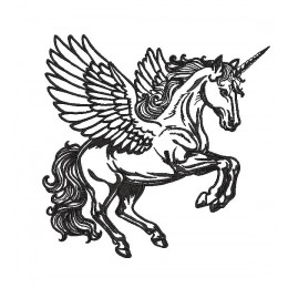 Единорог контур