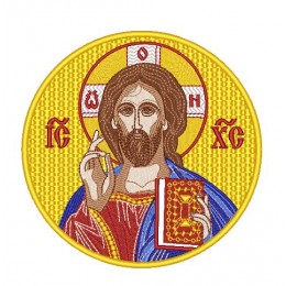 Христос шеврон 15см