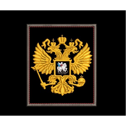 Файл вышивки Шеврон с гербом