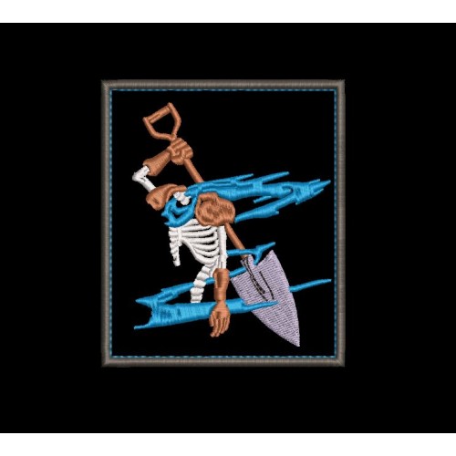 Файл вышивки Шеврон Андертейкер 86