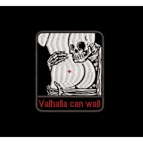 Файл вышивки Шеврон valhalla can wall
