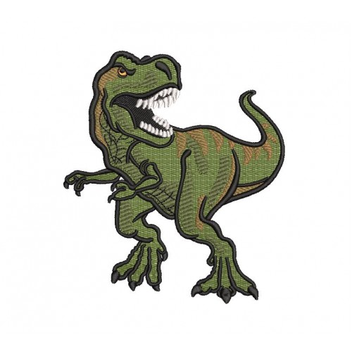 Файл вышивки Динозавр тиранозавр