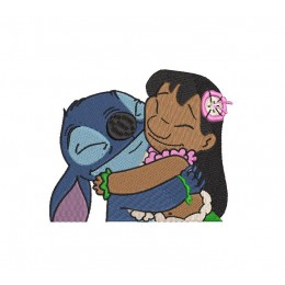 Обнимашки Лило и Стич