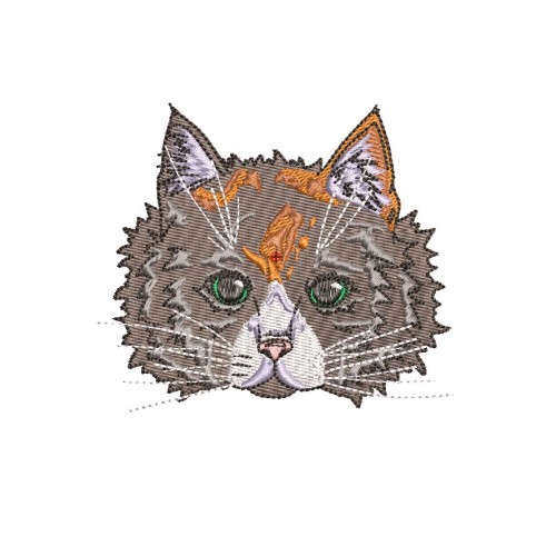 Файл вышивки Кот (пока не зевает)