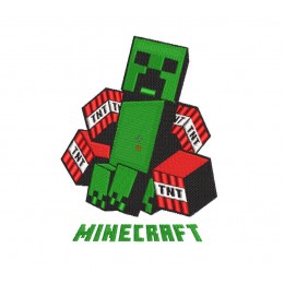 Криппер из Майнкрафта (Minecraft)