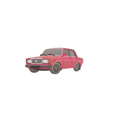 Файл вышивки LADA ВАЗ 2107 Семёрка