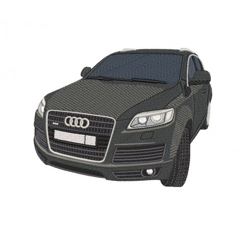 Файл вышивки Audi Q7 автомобиль