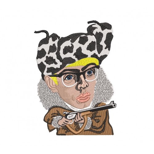 Файл вышивки Шурик из Операция Ы (карикатура)