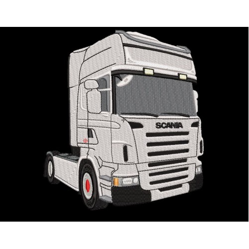 Файл вышивки Фура scania