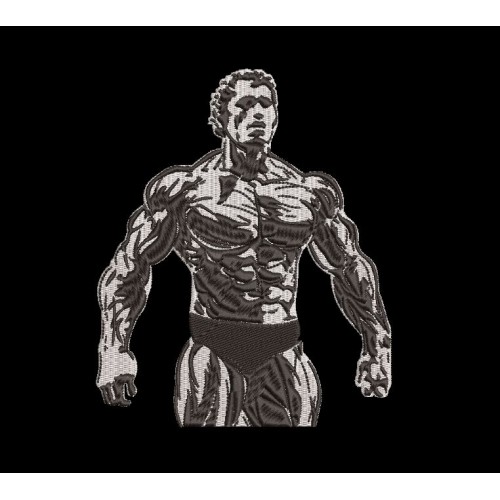 Файл вышивки Арнольд бодибилдер