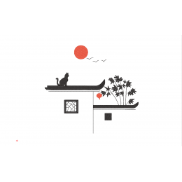 Восток - дело тонкое. Кот на крыше.