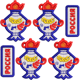 Самовар для термонашивки