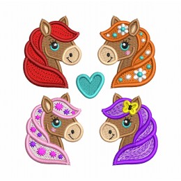 Лошадки для термонашивки