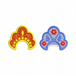 Кокошники для термонашивки