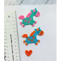 Лошадки 2 для термонашивки