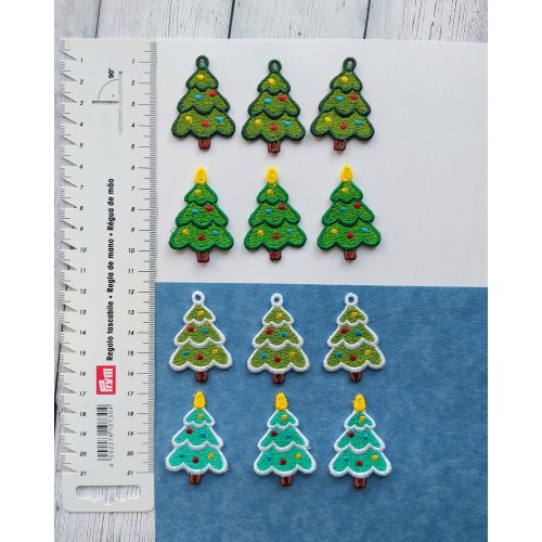 Файл вышивки Ёлочка для подвески