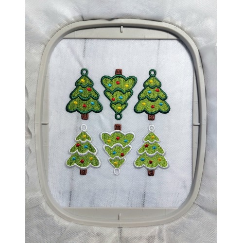 Файл вышивки Ёлочка для подвески